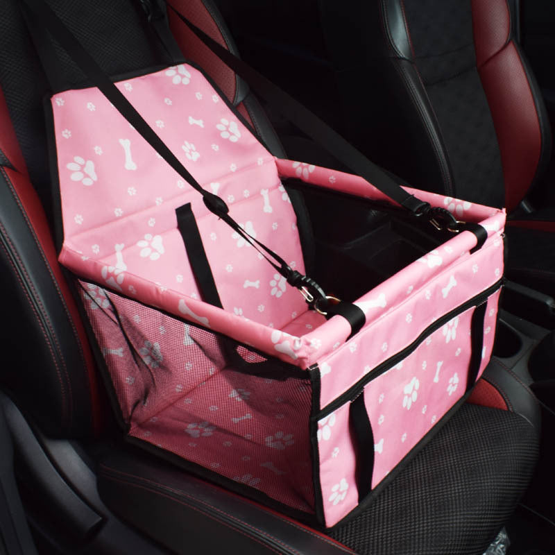4D Waterproof Pet Car Seat Mat – Mesh Double Layer Travel Bag