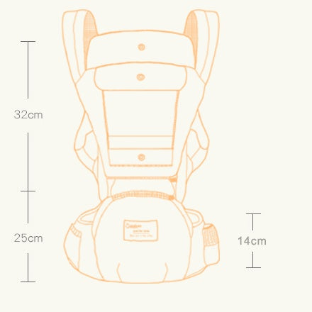 Love Child Treasure Waist Stool – Baby Carrier Seat for 3–36 Months