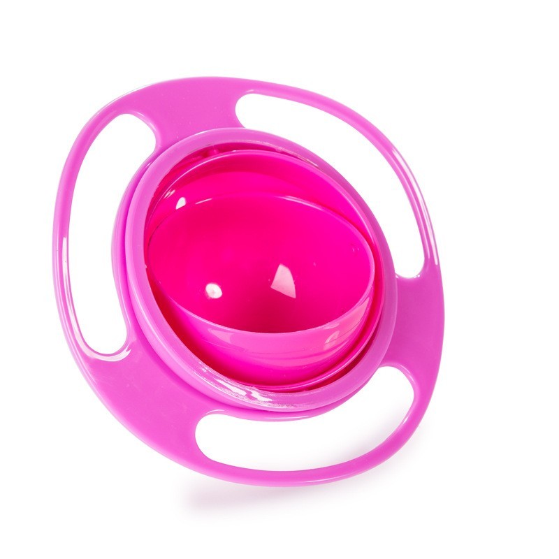 360° Rotate Spill-Proof Baby Bowl – Safe & Easy Feeding Dish
