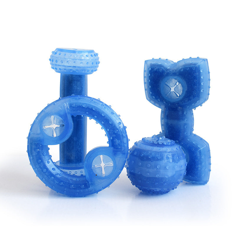 Dog Cooling Chew Toy – Frozen Teething Ring for Puppies