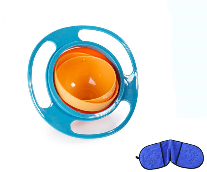 360° Rotate Spill-Proof Baby Bowl – Safe & Easy Feeding Dish