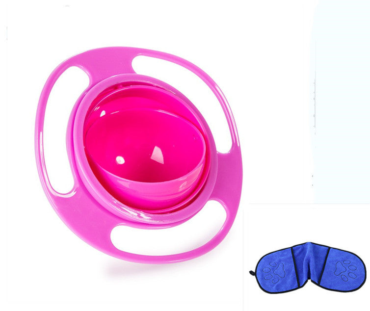 360° Rotate Spill-Proof Baby Bowl – Safe & Easy Feeding Dish