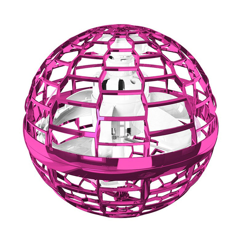 Spinning Flying Ball Toy – Interactive LED Drone Game for Kids