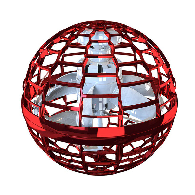 Spinning Flying Ball Toy – Interactive LED Drone Game for Kids