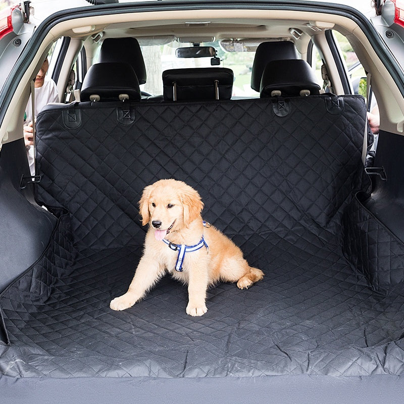 Deluxe Pet Car Seat Cover – Waterproof Dog Travel Rear Seat Cushion