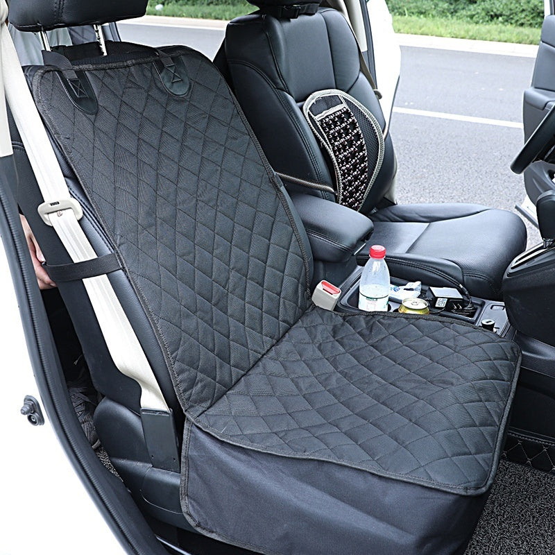 Deluxe Pet Car Seat Cover – Waterproof Dog Travel Rear Seat Cushion