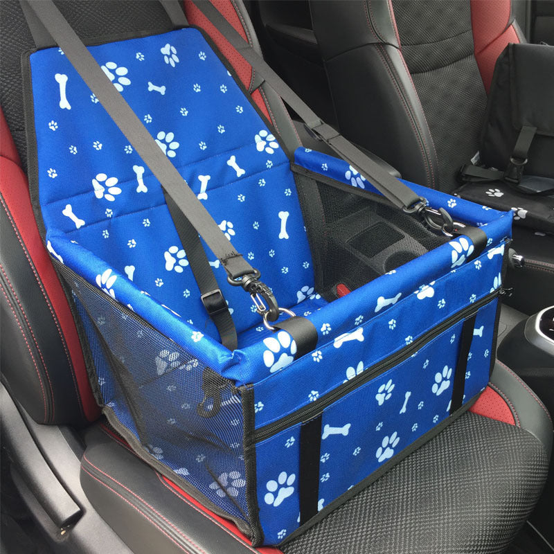 4D Waterproof Pet Car Seat Mat – Mesh Double Layer Travel Bag