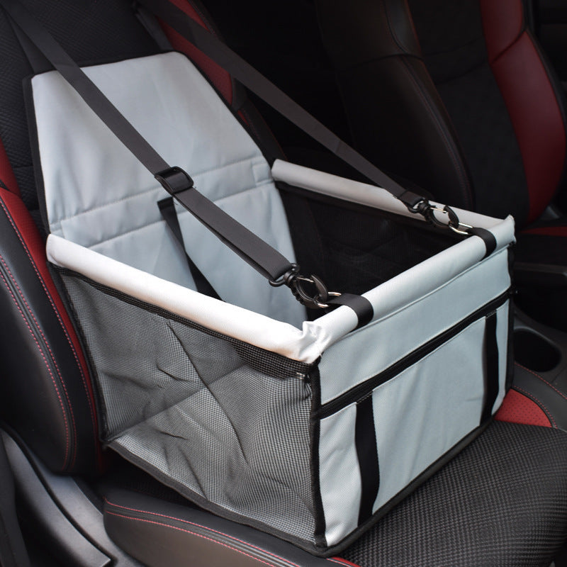 4D Waterproof Pet Car Seat Mat – Mesh Double Layer Travel Bag