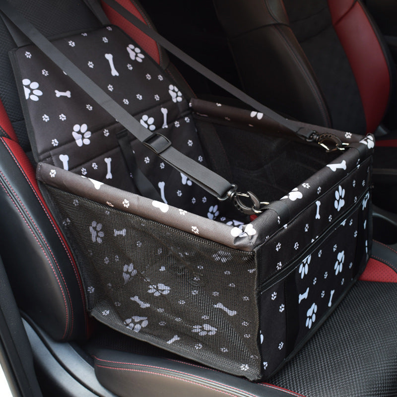 4D Waterproof Pet Car Seat Mat – Mesh Double Layer Travel Bag
