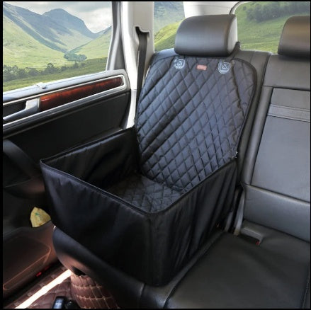 Deluxe Pet Car Seat Cover – Waterproof Dog Travel Rear Seat Cushion