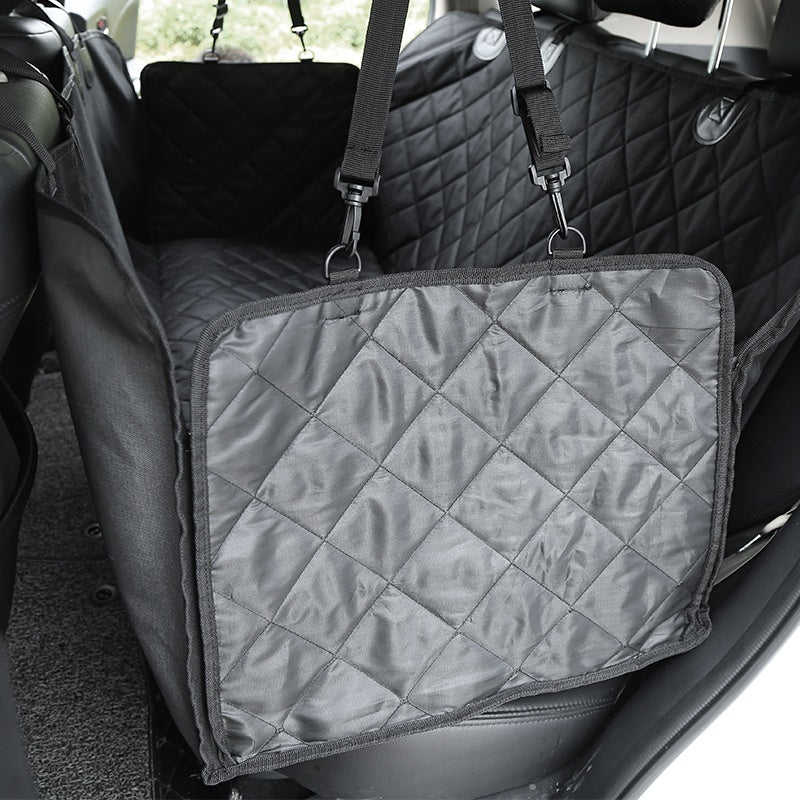 Deluxe Pet Car Seat Cover – Waterproof Dog Travel Rear Seat Cushion