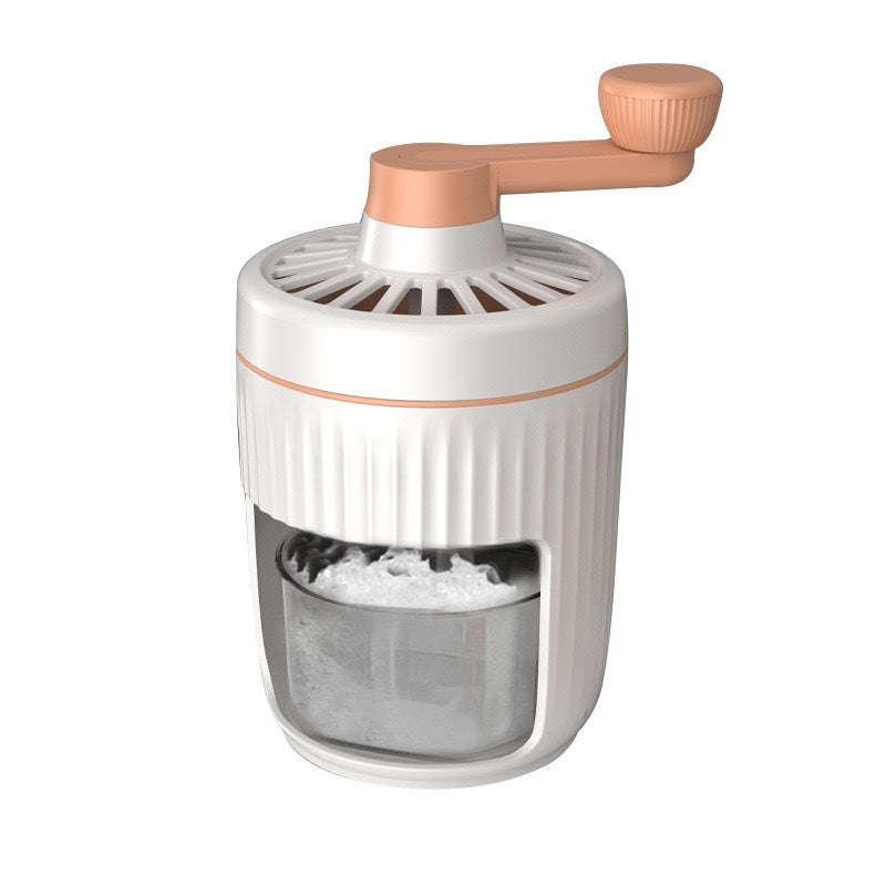 Hand-Cranked Ice Shaver – Manual Portable Ice Crusher & Snow Cone Maker