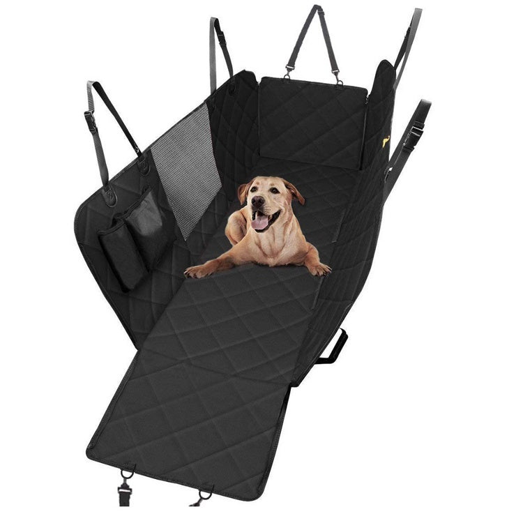 Deluxe Pet Car Seat Cover – Waterproof Dog Travel Rear Seat Cushion
