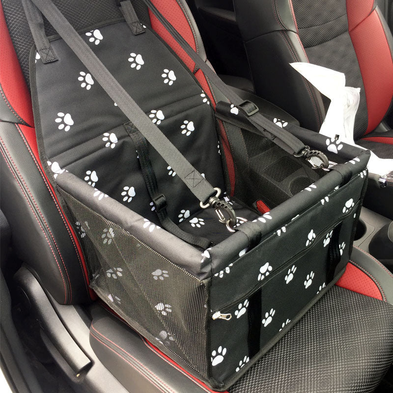 4D Waterproof Pet Car Seat Mat – Mesh Double Layer Travel Bag