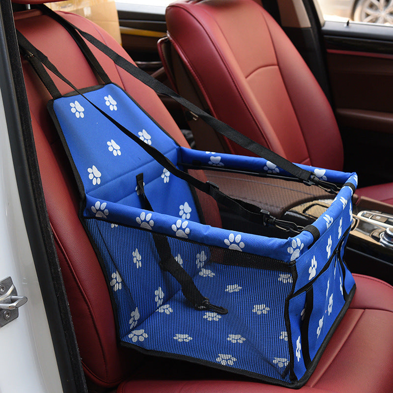 4D Waterproof Pet Car Seat Mat – Mesh Double Layer Travel Bag