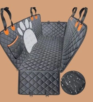 Machine Washable 3-in-1 Dog & Cat Car Seat Cover – Waterproof Mat