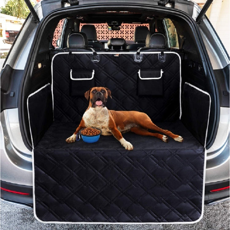 Deluxe Pet Car Seat Cover – Waterproof Dog Travel Rear Seat Cushion