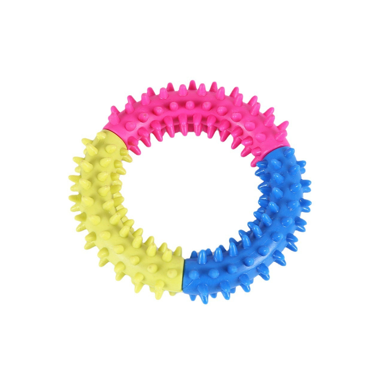 TPR Rubber Thorn Ring – Durable Bite-Resistant Chew Toy for Dogs