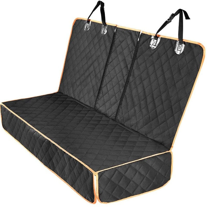Deluxe Pet Car Seat Cover – Waterproof Dog Travel Rear Seat Cushion