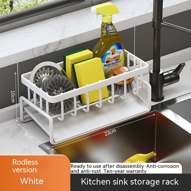 Kitchen Sink Storage Rack – Multi-Functional Drainage Basket