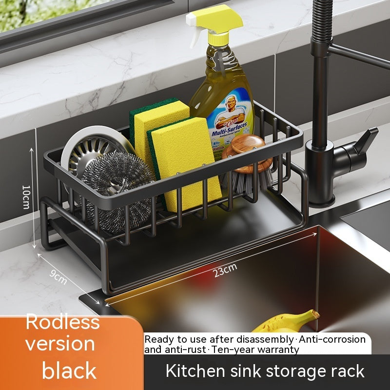 Kitchen Sink Storage Rack – Multi-Functional Drainage Basket