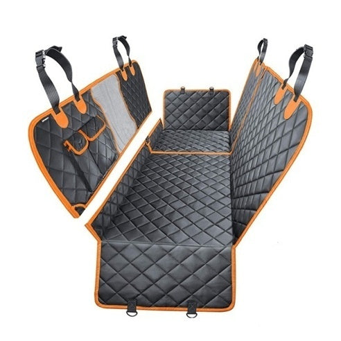 Deluxe Pet Car Seat Cover – Waterproof Dog Travel Rear Seat Cushion