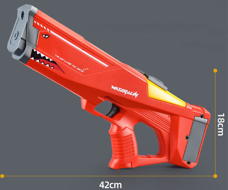 Automatic Shark Water Gun – Electric High-Pressure Water Blaster Toy