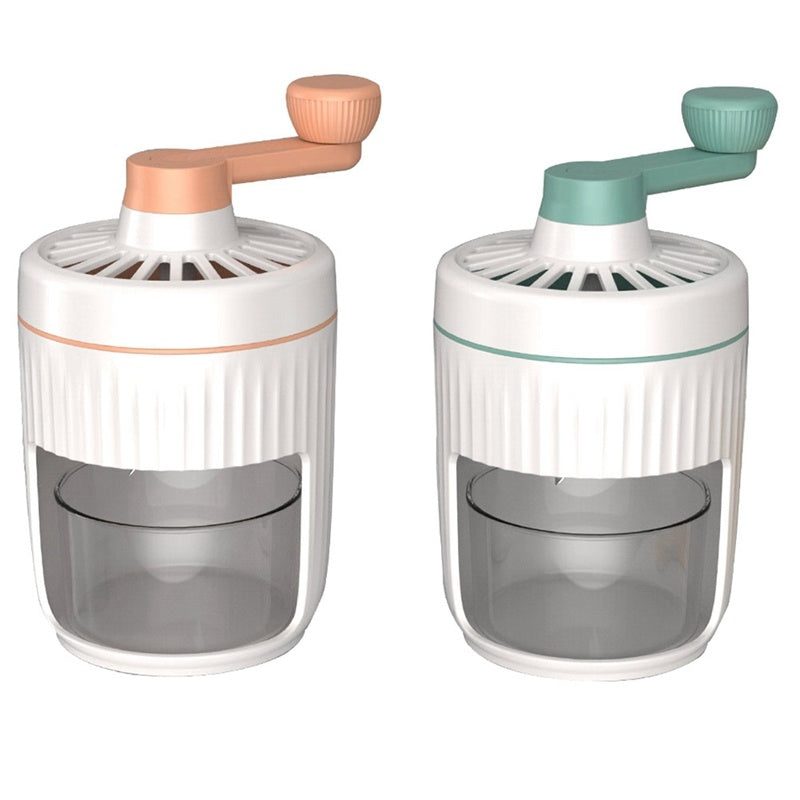Hand-Cranked Ice Shaver – Manual Portable Ice Crusher & Snow Cone Maker