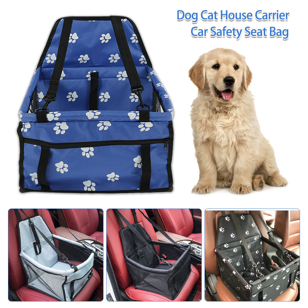 4D Waterproof Pet Car Seat Mat – Mesh Double Layer Travel Bag
