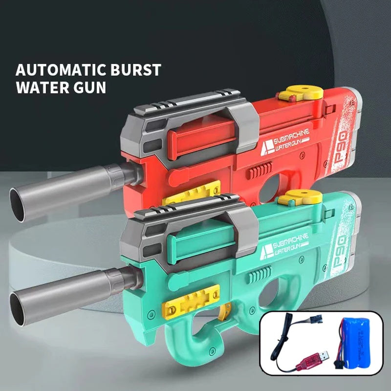 Automatic Shark Water Gun – Electric High-Pressure Water Blaster Toy